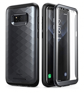 Clayco rugged case with screen protection for S8 plus