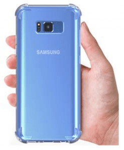 Comsoon crystal clear case for samsung s8 plus