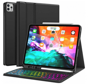 ipad pro 4th gen case pencil holder