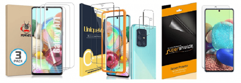 Galaxy A71 Best Screen Protectors