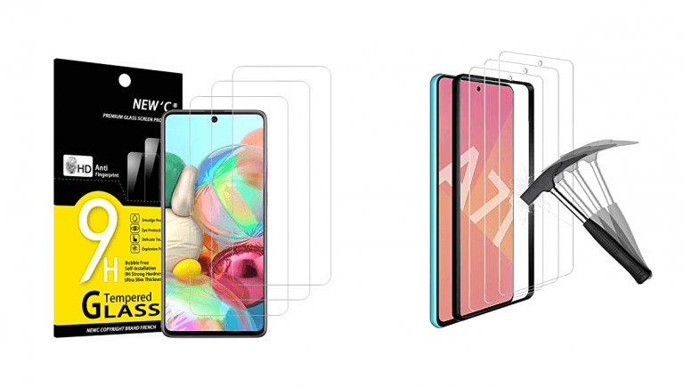 Best Screen Protectors for Galaxy A71 (6.7-inch) in the UK
