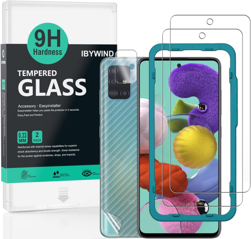 10 Best Screen Protectors for Galaxy A51 3