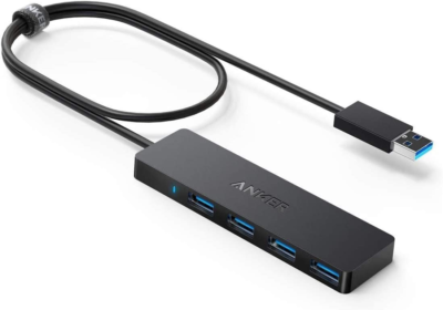 Anker USB Hub 4 Ports – A Reliable and Efficient USB Splitter for Laptops and Desktops for only $14 1