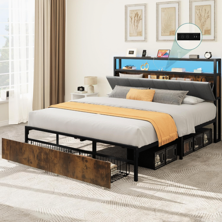 YITAHOME Queen Size Bed Frame