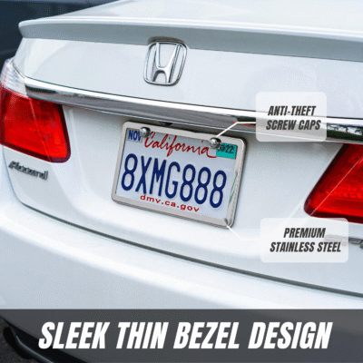 The 7 Best License Plate Frames for Cars 5