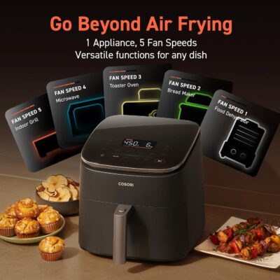 The Best Air Fryer for 2025: COSORI Air Fryer 9-in-1 3