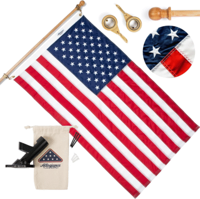 Top 5 Best Pre-Assembled American Flag Sets 1