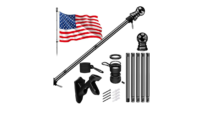 Telescopic flag poles