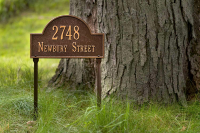 The 5 Best Decorative Address Signs 1