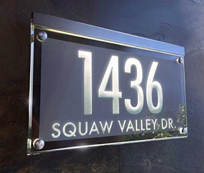 The 5 Best Decorative Address Signs 4