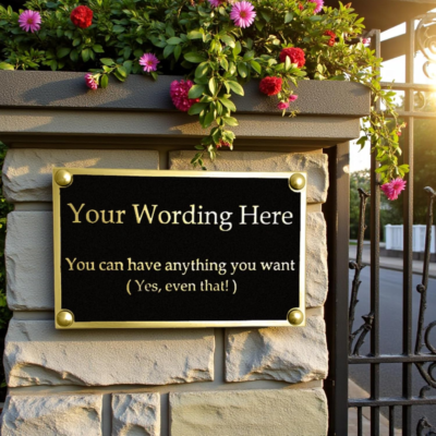 The 5 Best Decorative Address Signs 5