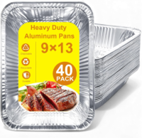 Aluminum Foil Disposable Loaf Pans