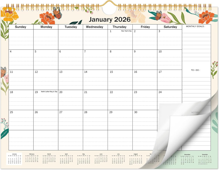 Best Wall Calendars of 2026