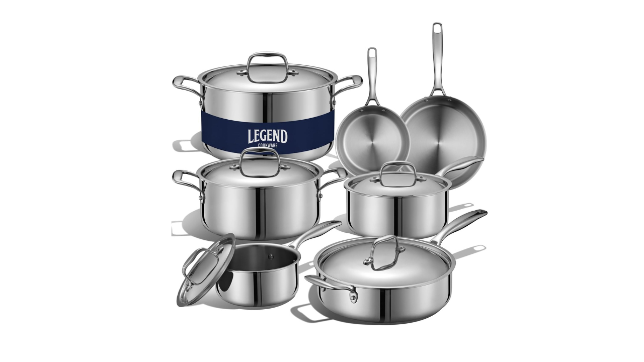 The 10 Best Stainless Steel Cookware Sets 2026 | Rank1one