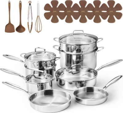 The 10 Best Stainless Steel Cookware Sets 9
