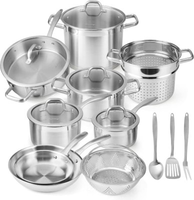 The 10 Best Stainless Steel Cookware Sets 8