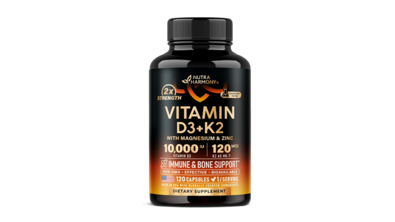 Vitamin D3 + K2 Supplements
