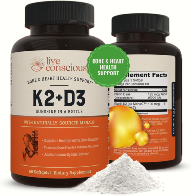 The 10 Best Vitamin D3 + K2 Supplements 9
