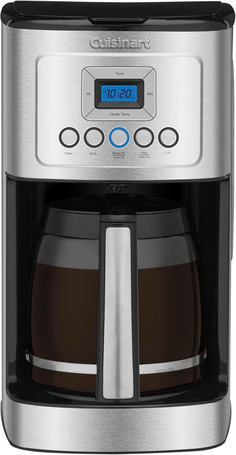Cuisinart Coffee Maker, Programmable, Stainless Steel, 14-Cup Glass Carafe - Review & Prices 2